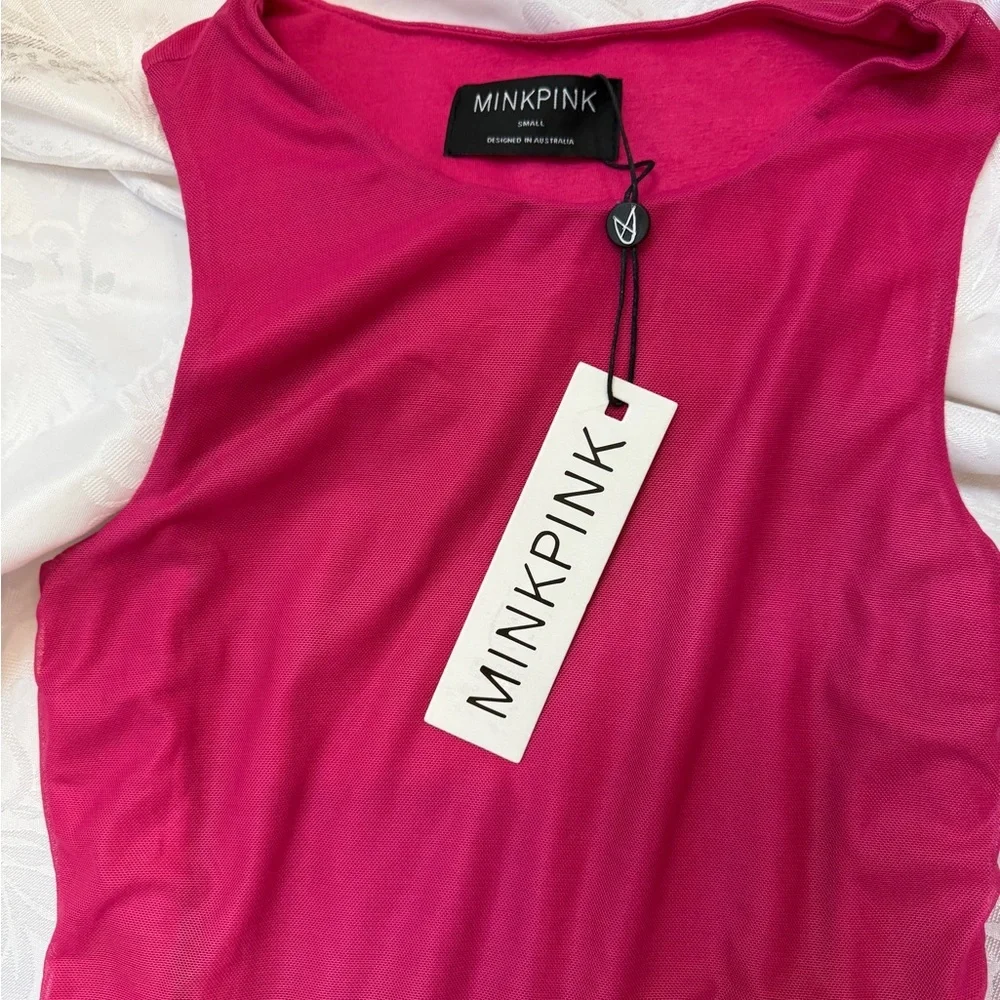 MINKPINK Luca Ombré Mini Dress, NWT - Picture 13 of 16